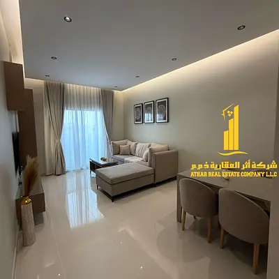 Second tenant ✅ Furnished one-bedroom apartment for monthly rent in Ajman - Al Jurf 3 - behind the Chinese Market ✔️ Rent includes bills and internet