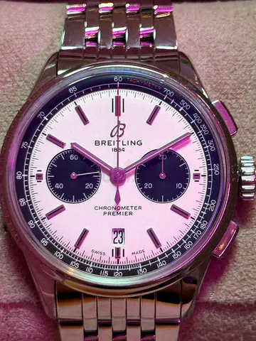 Breitling Premier B01 Chronometer Chronograph Stainless Steel Watch