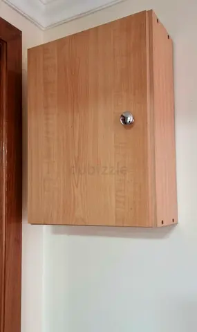 Original wood cabinet 🔥 + 3 shelves خزانة للأدوية خزانة مطبخ خزانة حمام