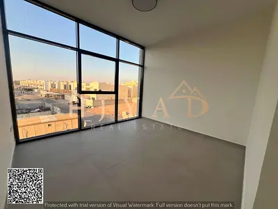 Annual rent: Brand new 1BR apartment in Al Helio 2 near Dubai exit. Balcony, American kitchen, central AC, 1 bath, easy payment options.