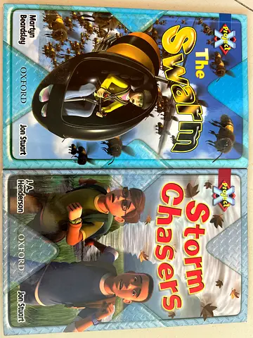 The Swarm  Storm Chasers (Oxford Project Readers) - Set of 2 Kids Books