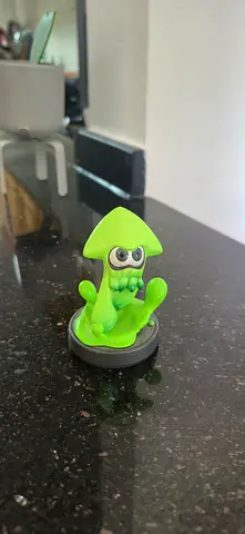 Amiibo Squid Green Splatoon