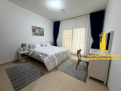 للايجار غرفه وصاله مفروشه بعجمان بفرش نظيف ومرتب _ الجرف 2  _ ابراج الياسمين  _  شامل جميع الفواتير والانترنت _  مفروش بالكامل بأثاث أنيق
