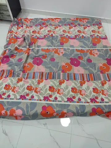king-size floral bedsheet set - good condition