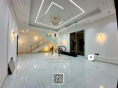 For sale, including registration fees: a modern, super deluxe villa with 4 bedrooms in Al Bahia, Ajm