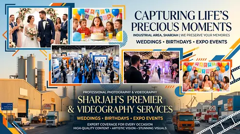 🎥 Creative Media Production, Photography  Professional Video Services | Industrial Area, Sharjah