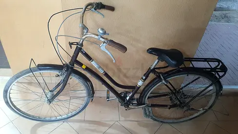 Used City/Commuter Bicycle - Single Speed, Rear Rack