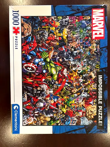 Marvel Impossible Puzzle 1000 Pieces by Clementoni