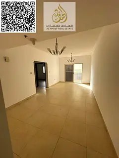 One-bedroom apartment for annual rent. 1 bathroom and balcony. Bedroom with built-in wardrobe. Al Nu