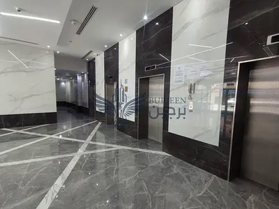 Spacious 1BHK + Balcony | 2 Bathrooms | Luxury Building | Al Marija Sharjah | 39,000 AED | Central AC | Covered Parking | Move-In Ready
