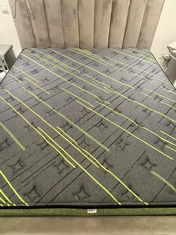 King bed with mattress
