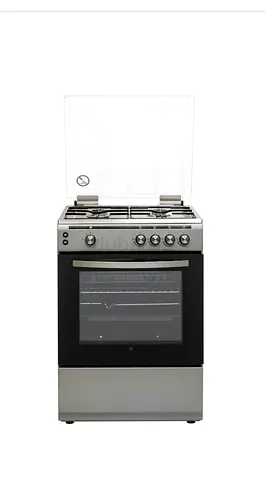 4-Burner Gas Cooker with Oven - Good Working Condition