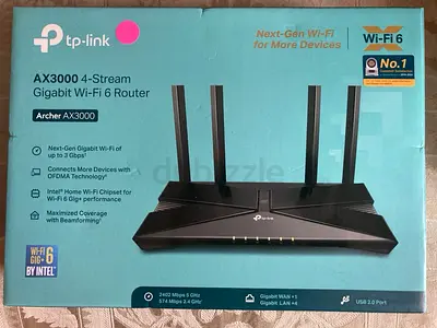 TP-LINK Archer AX3000 Dual-Band Wi-Fi 6 Router