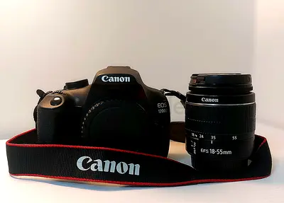 Canon EOS 1200D DSLR with EF-S 18-55mm Lens (Body + Kit Lens)