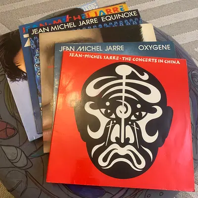 Jean Michel Jarre first press vinyl