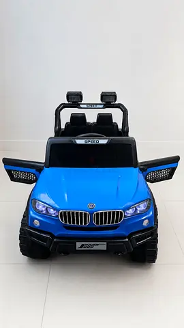 Electric Ride-On Kids Car - Blue, Single Seater (Good Condition)
