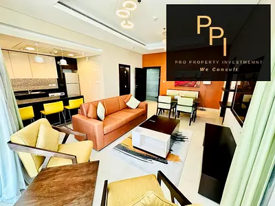 Modern 1BR | Al Jowhara Tower | Sea View Living