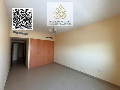 Two-bedroom apartment with a living room, free air conditioning, Al Rashidiya 3, Ajman