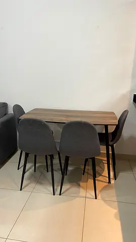 Dining table with 4 chairs