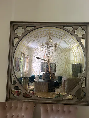 Large Ornate Decorative Wall Mirror