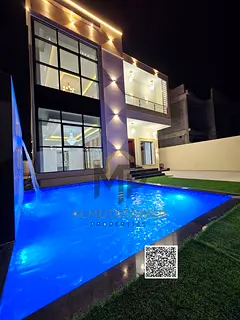 Villa for rent, 5 master bedrooms, ground floor, first floor and roof, with private pool, brand new,