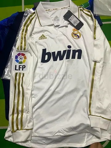 Real Madrid professional Long Sleeve Jersey White