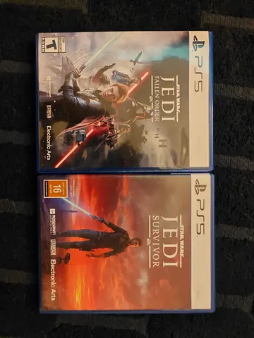 Star Wars Jedi Fallen Order  Survivor for PS5 - 2 Game Cases