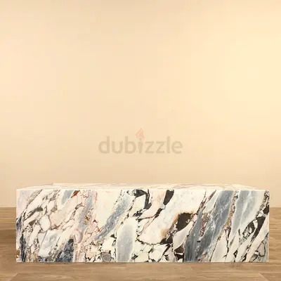 Marble coffee table