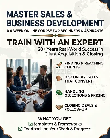 Sales And Business Training Course - For Beginners