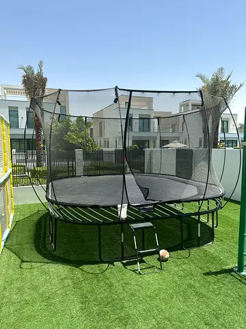Used 13 Foot Springfree Outdoor Trampoline with Safety Net