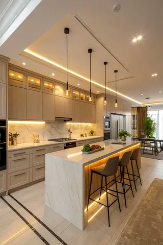 Modern Kitchen Island