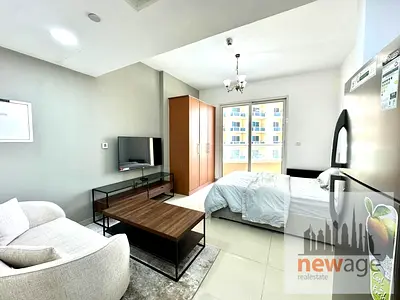 Furnished Studio For Rent In Dubai Production City (IMPZ) Lakeside Tower A