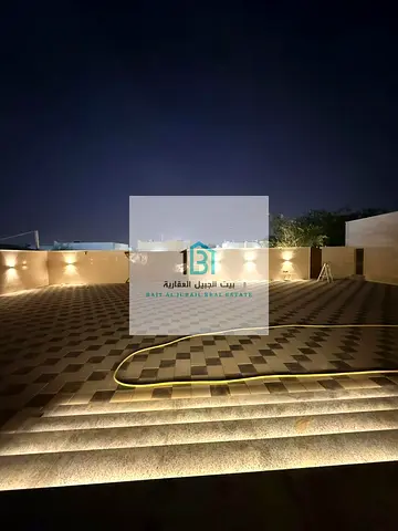 فيلا دور واحد محدثة بالكامل | أرض 17,000 قدم | النوف 4 – الشارقة