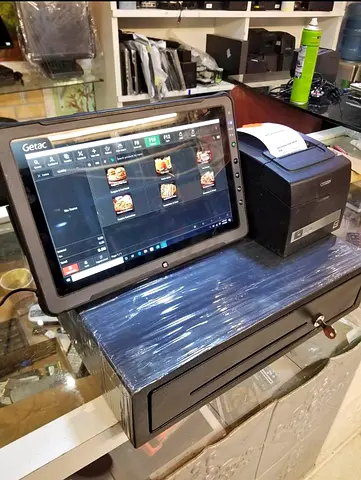 Getac POS System with Cash Drawer and Receipt Printer