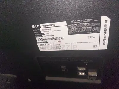 LG 65UP8150PVB 65-inch Smart TV - Used, Good Working Condition