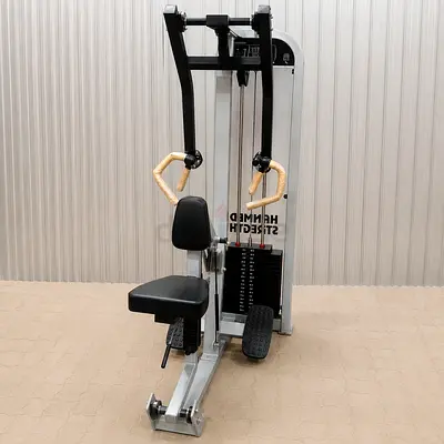 Seated Row / Lat Pulldown Combo Machine — Heavy Duty Gym Equipment