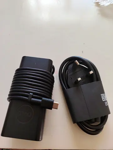 Dell Laptop Charger with USB-C and UK Power Cable - Good Working Condition