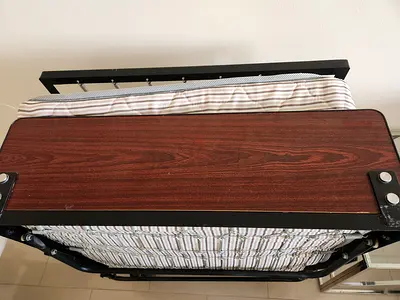 Foldable Guest Bed / Rollaway Bed with Mattress