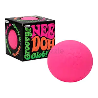 Pink NeeDoh Stress Ball – Soft Squeeze Globe