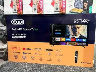GOTO 65 4K UHD Android 14 Smart TV - Sealed Box