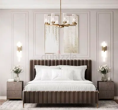 Modern Tufted Upholstered Bed