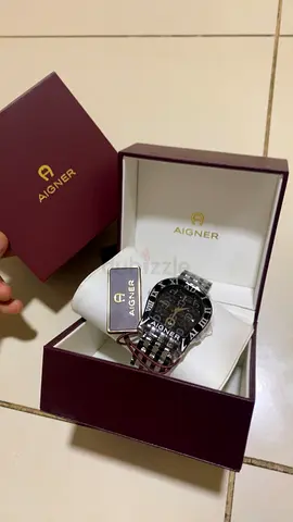 Aigner Ravenna quartz watch black
