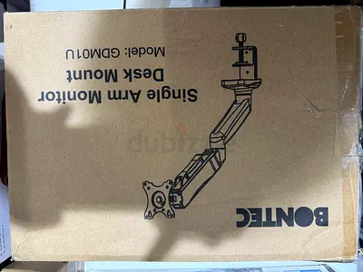 Bontec Single Arm Monitor Desk Mount (Model GDM01U) - New in Box
