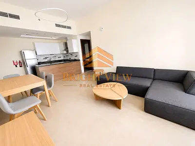 1BR Furnished Apartment | Farishta Azizi Al Furjan | Open-Plan Layout