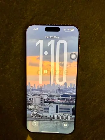 Iphone 16 Pro Max (512 GB Deset Titanium) 5 months Warranty