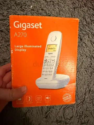 Gigaset A270 Cordless Landline Phone (Boxed) - Good Condition