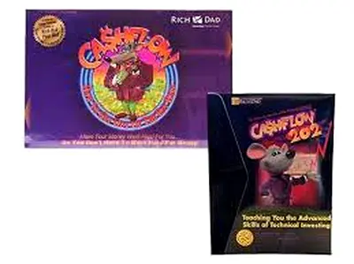 Both Cashflow Board Game 101  202  (Rich Dad Poor Dad) - Help in Financial Freedom