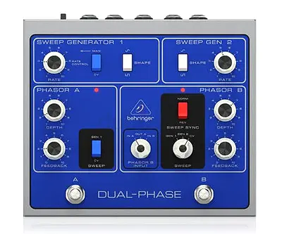 Behringer DUALPHASE Phase Shifter Guitar Pedal