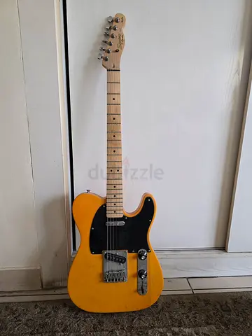 Modded butterscotch fender squier sonic telecaster