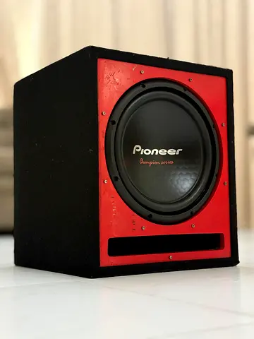 PIONEER CHAMPION SERIES DUAL COIL SUBWOOFER TS-W312D4 12” 1600W WITH PIONEER 600W AMPLIFIER FOR SALE